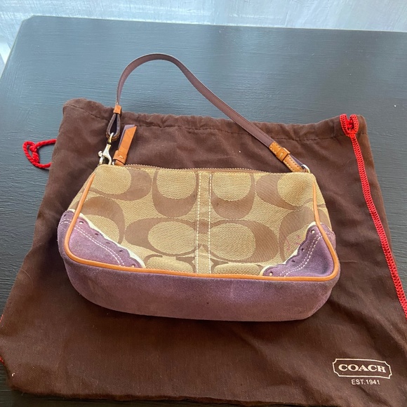 COACH shoulder bag/ small purse - tropical fish - Picture 3 of 5